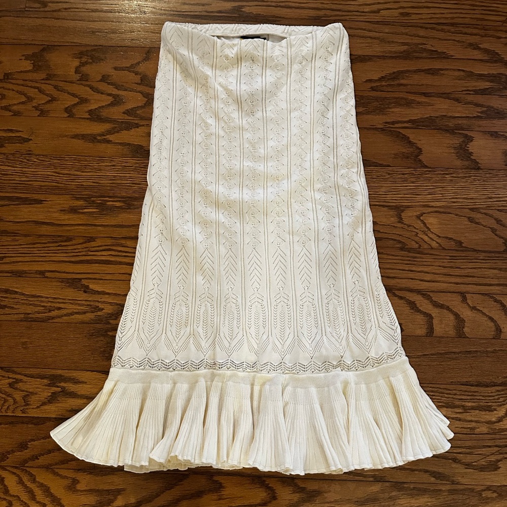 RARE NWT Ralph Lauren Rugby Mermaid Fitted Skirt Size Medium